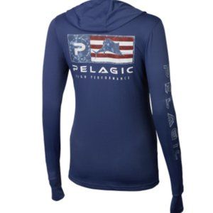 PELAGIC AQUATEK HOODED - ICON AMERICAMO LARGE